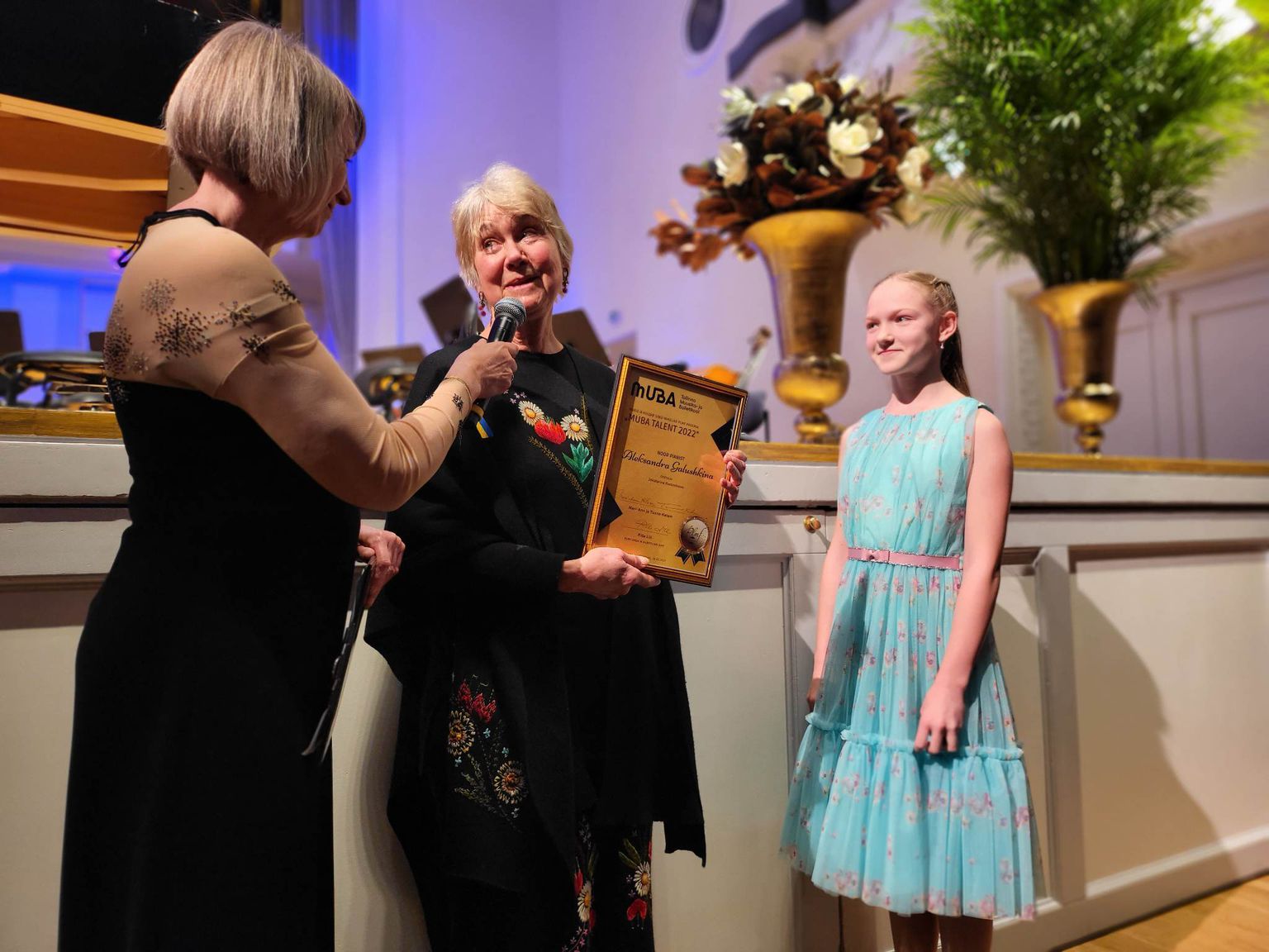 «MUBA talent 2022» preemia pälvis noor pianist Aleksandra Galushkina